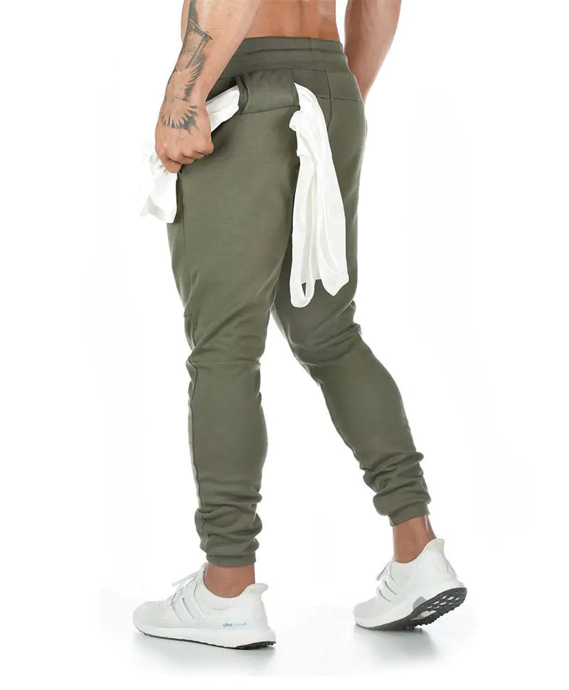 Men's Cotton Sports Pants for Gym and Running