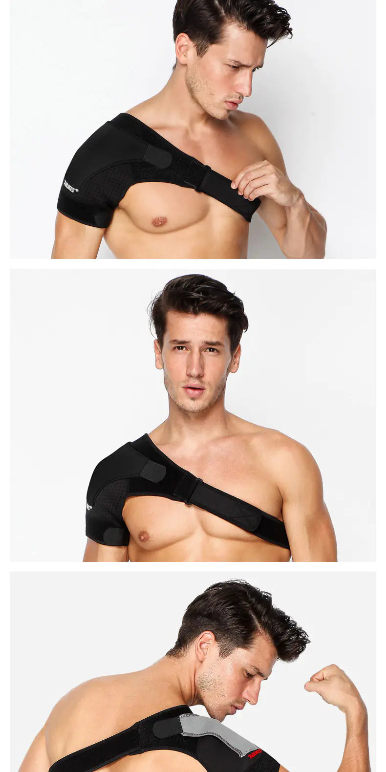 Adjustable Neoprene Shoulder Support Strap (Single Piece)