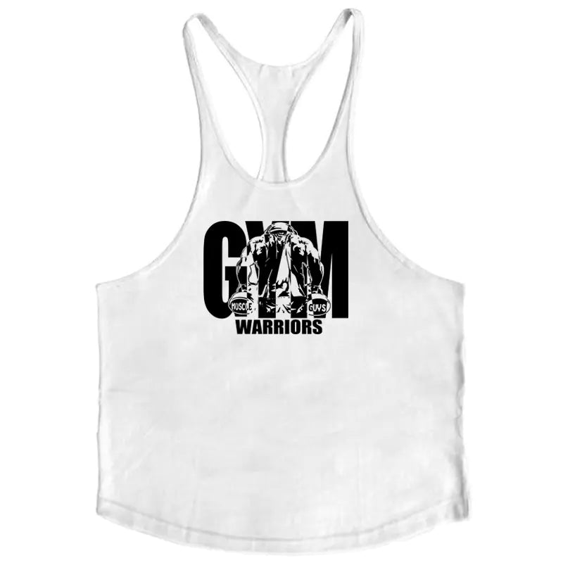 Men's Breathable Elastic Muscle Fitness Running Vest
